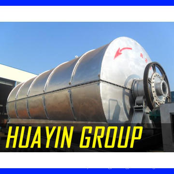 Usine de pyrolyse de pneu de rebut de vente chaude Fourni par Huayin Group